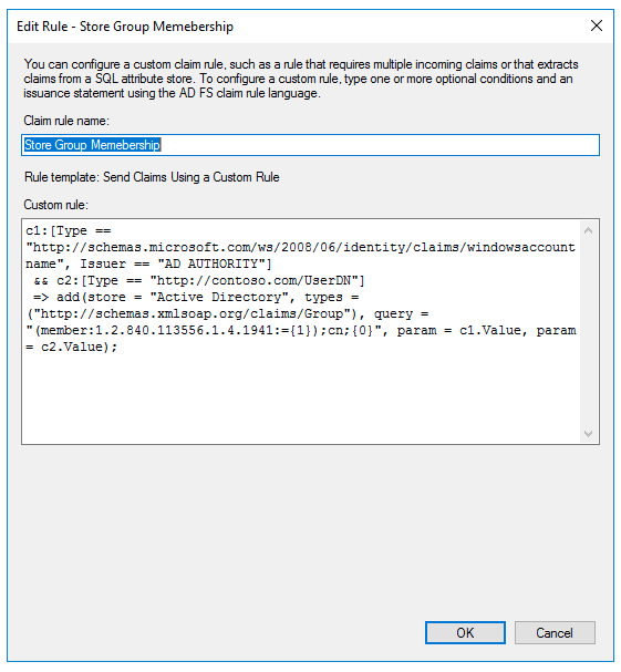 Store Group Membership