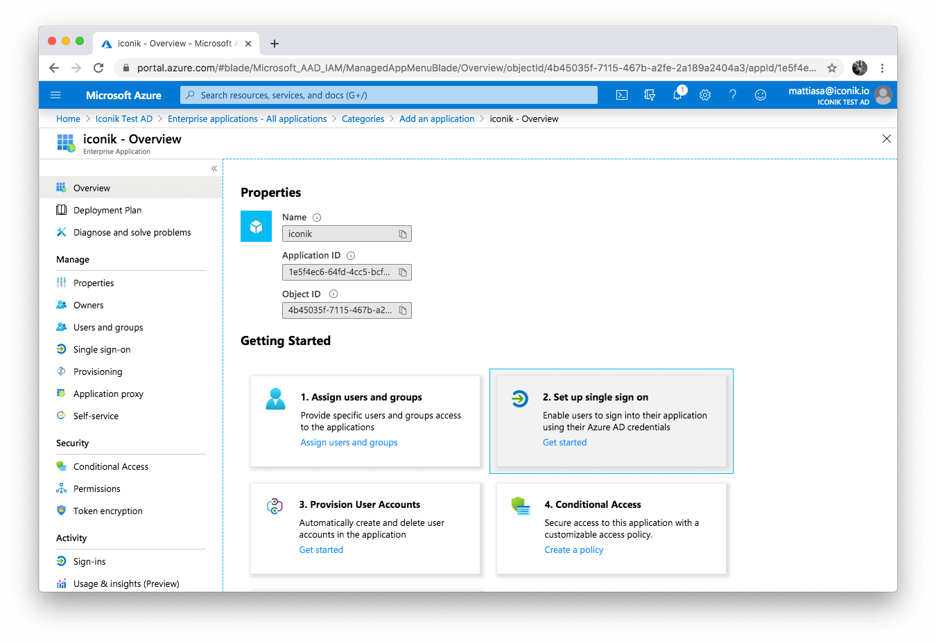 Set up single sign on