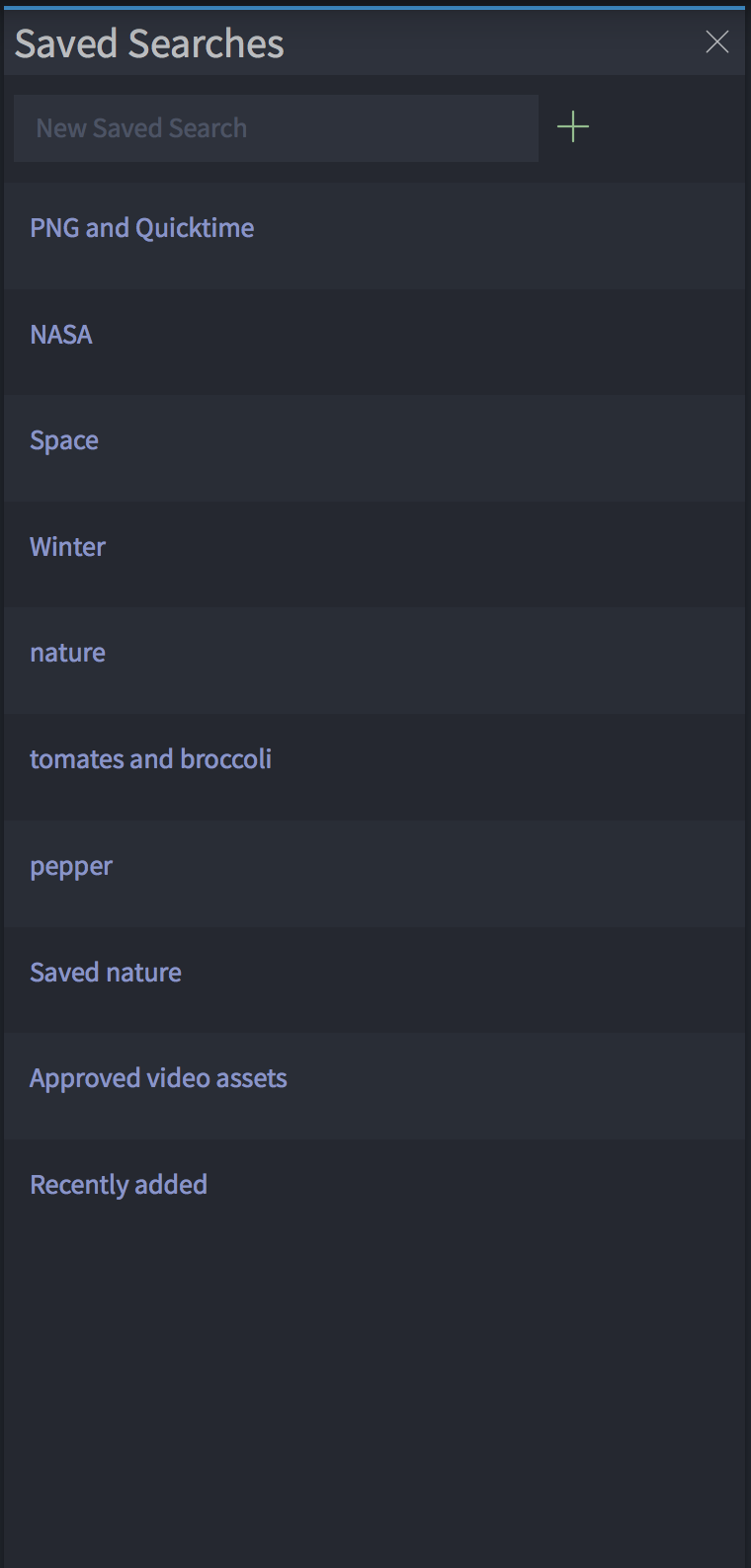 Saving Search